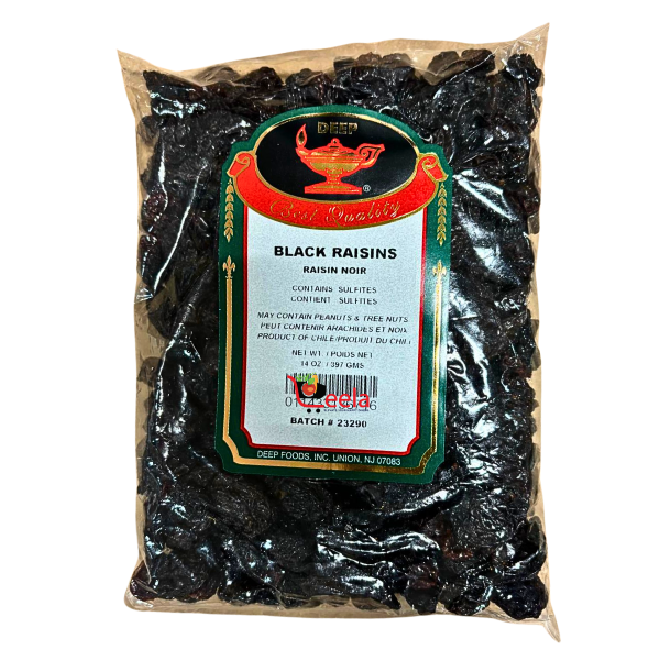 Deep Black Raisins 397g