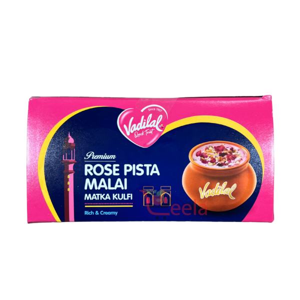 Vadilal Rose Pista Malai Kulfi