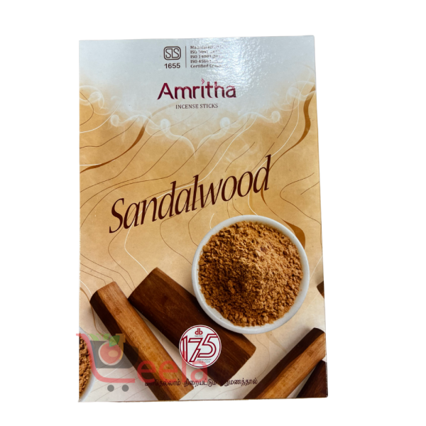 Amritha Sandalwood 12*20 Incense Sticks