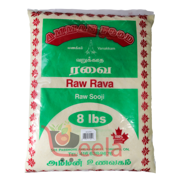 Amman Food Raw Rava/ Sooji 8Lb