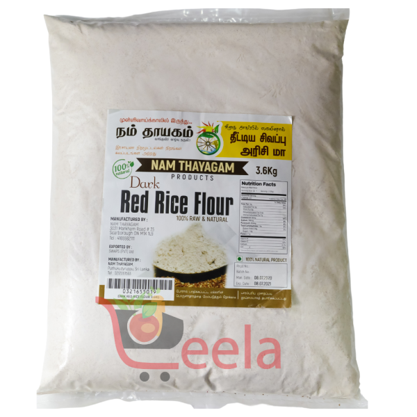 Nam Thayagam Dark Red Rice Flour 3.6Kg