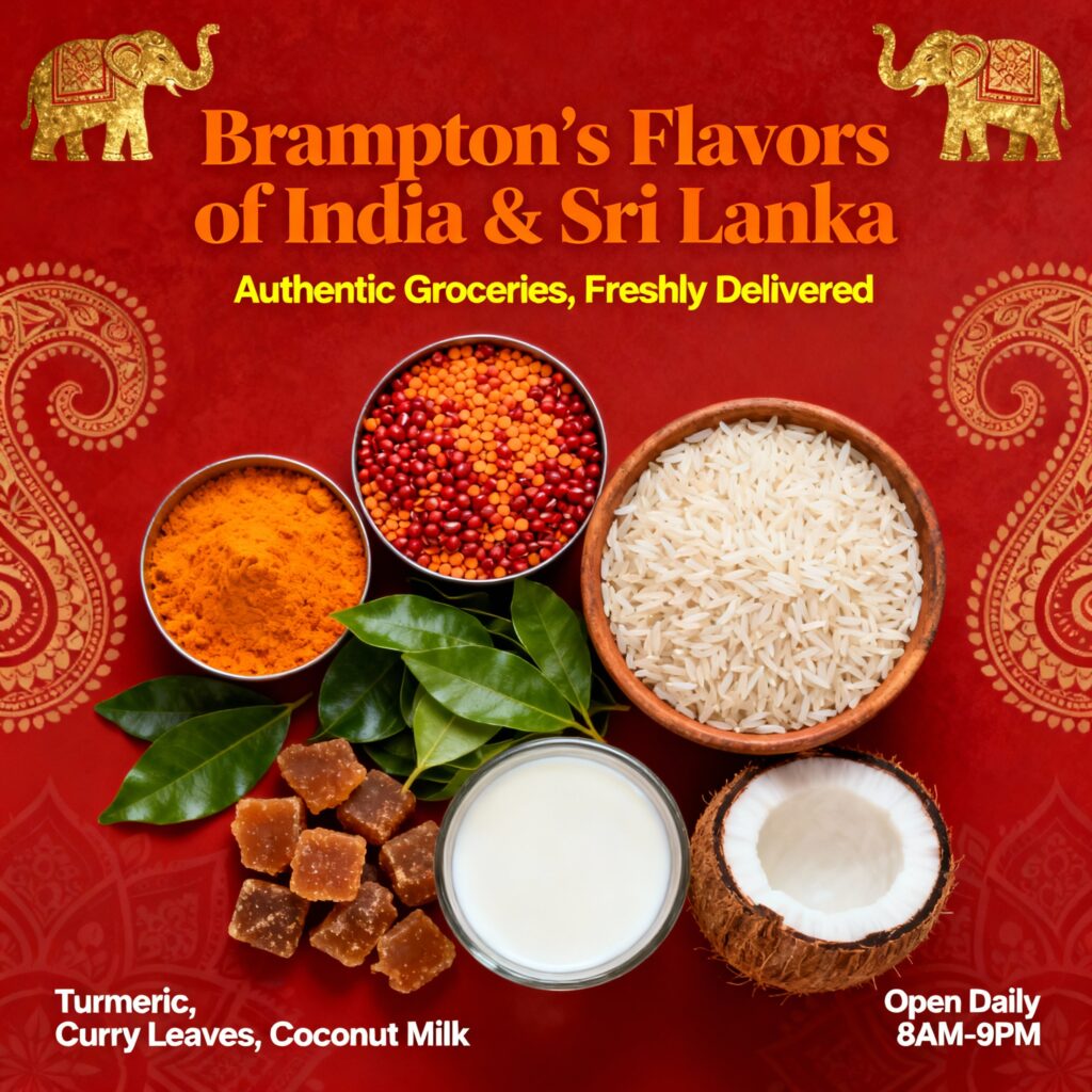 Best Indian & Sri Lankan Groceries in Brampton